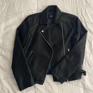 Topshop Leather Jacket